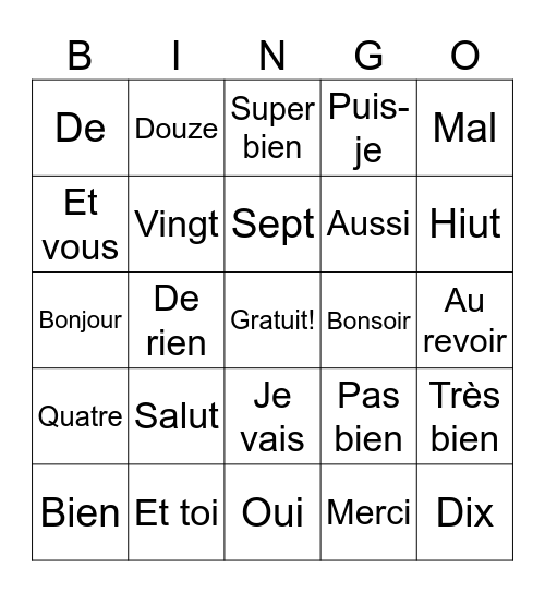 Lacey Rode Bingo Card