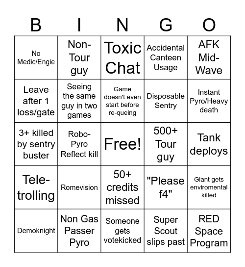 MVM Two Cities Bingo Card