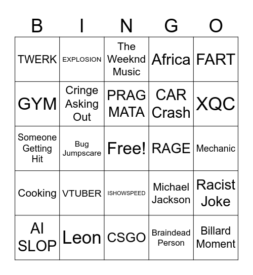 Deme Bingo Card