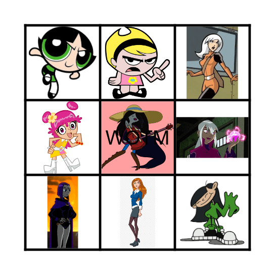 Monthly Theme Guesses Bingo Card