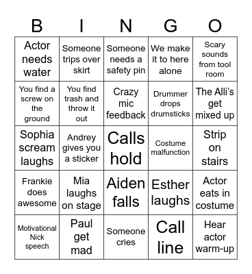 Little Women Tech Bingo Card