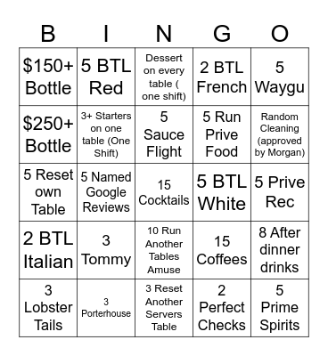 May Bingo Card