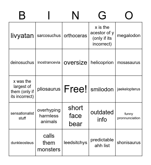 bullshit to 10 video bingo number 2 Bingo Card