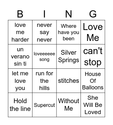 mati's birthday Bingo Card