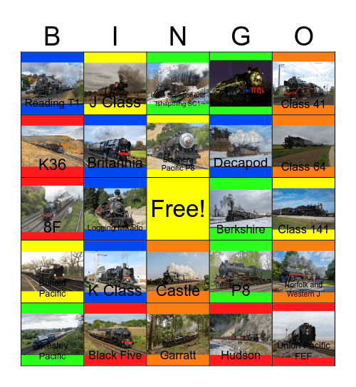 The Magic of Steam Bingo Card