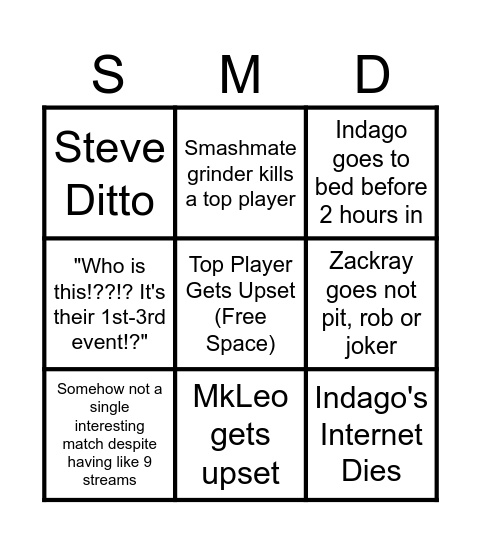 Kagaribi #15 Bingo Card