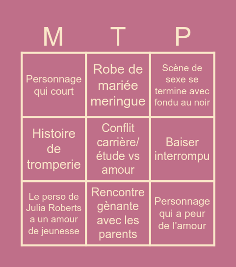 MysticBingo Card