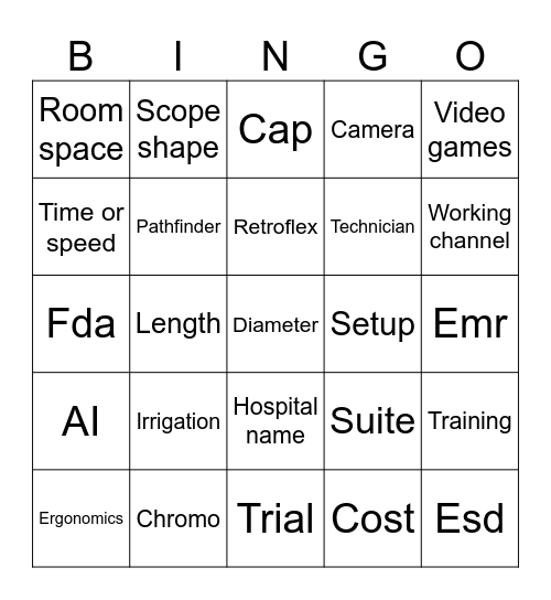 DDW Triton Bingo Card