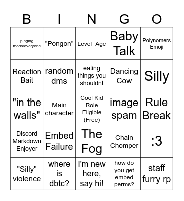 Newgen Bingo Card