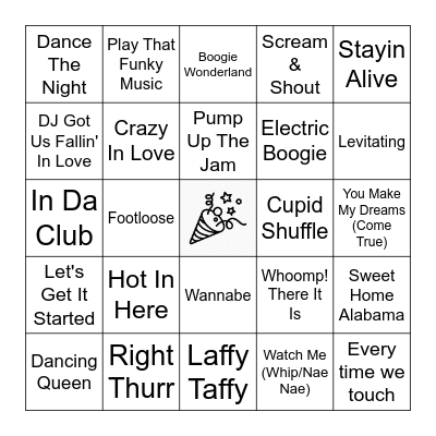 LET'S PARTY!!! Bingo Card
