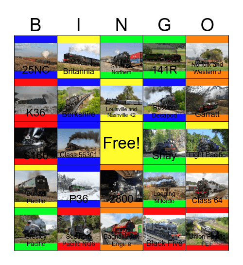Steam in Turkey and other places around the World Bingo Card