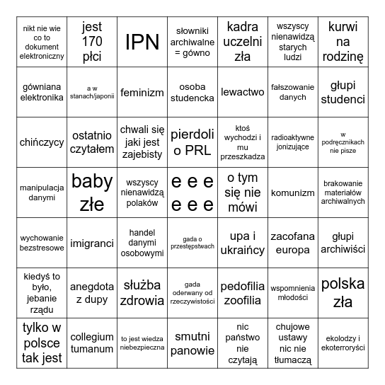 galubingo Card
