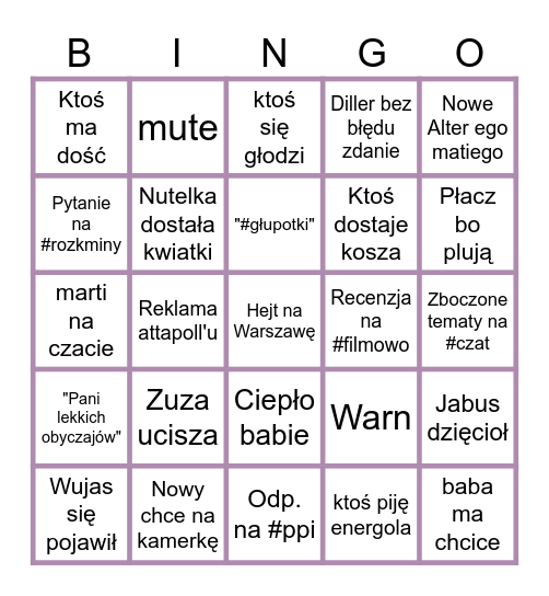 05.05 bingo Card