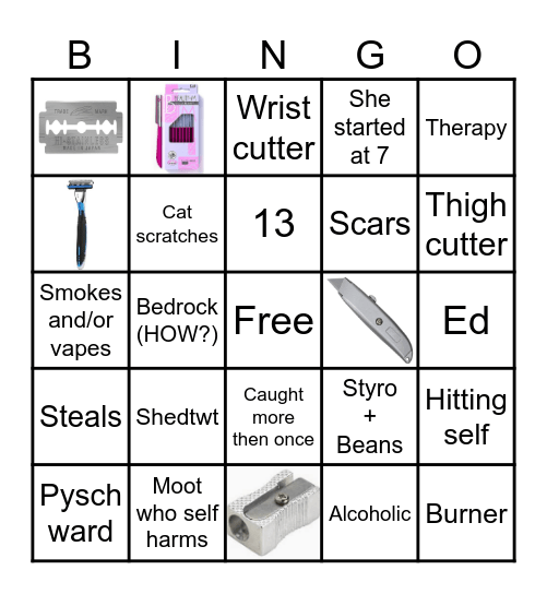 Sayakas bingo!!🩵 Bingo Card