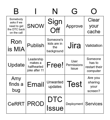 The Last Bingo Card