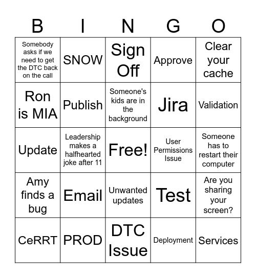 The Last Bingo Card