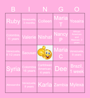 Happy Mother’s Day! 💕 Bingo Card