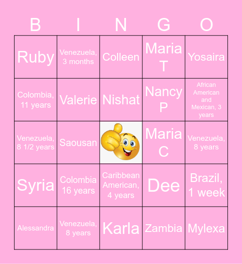 Happy Mother’s Day! 💕 Bingo Card