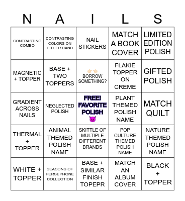 POLISH BINGO Card