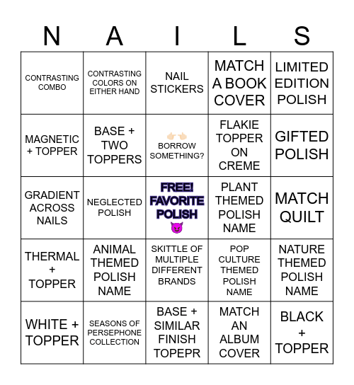POLISH BINGO Card