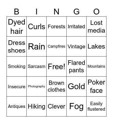 !📷 Esther Bingo 📷! Bingo Card