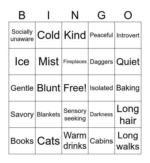 🐈‍⬛ Azrael Bingo 🐈‍⬛ Bingo Card