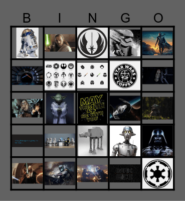 May The 4th Bingo Card