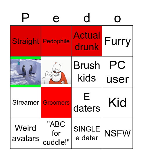 Black Cat Bingo Card