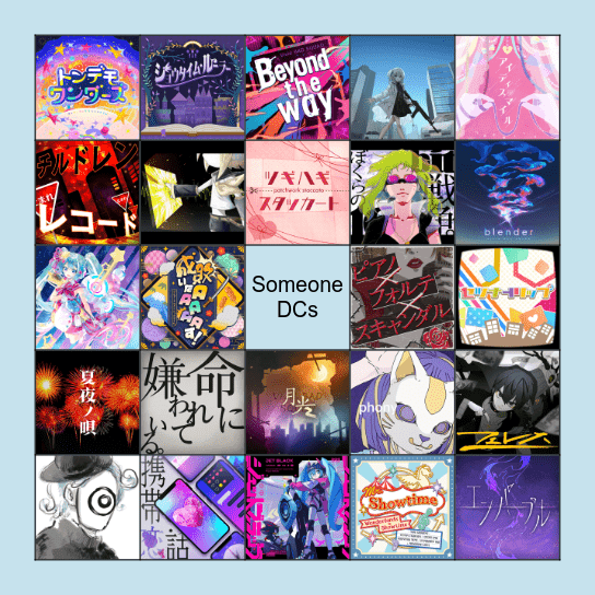 CCTest Bingo Card