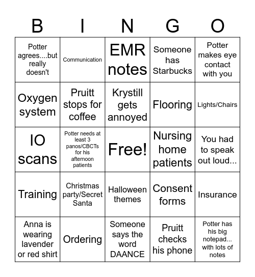 ANOTHER BORING MEETING... Bingo Card