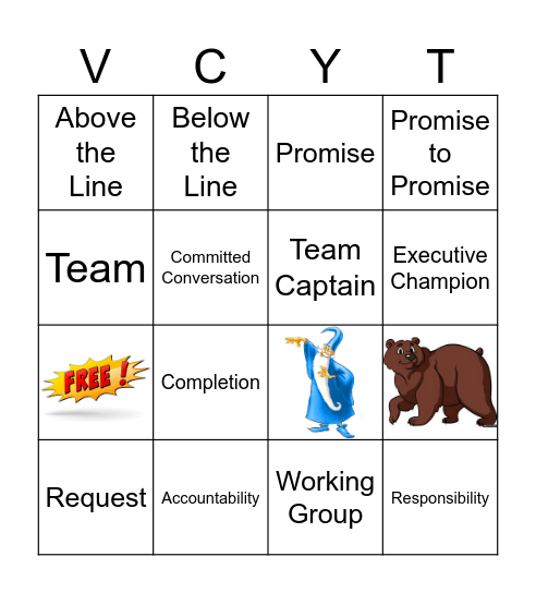 BREAKTHROUGH BINGO Card