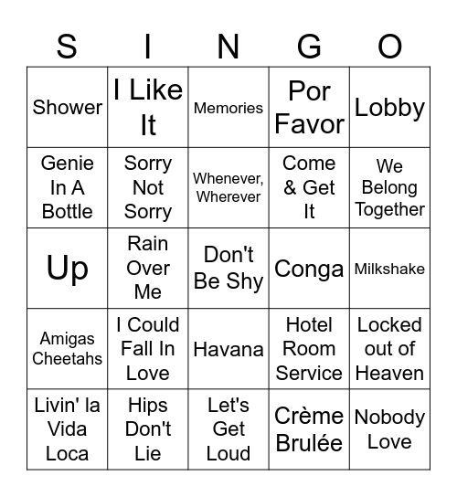 CINCO DE MAYO SINGO | LATIN ROOTS Bingo Card
