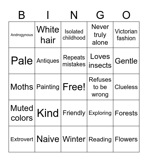 🪰 Hologram Bingo 🪰 Bingo Card