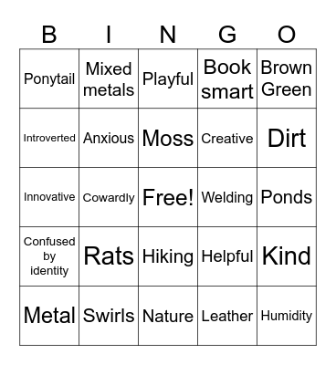🐀 Alvis Bingo 🐀 Bingo Card
