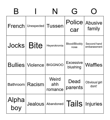 GCMM Bingo Card