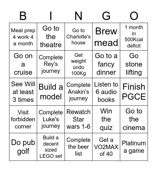 2026 BINGO Card
