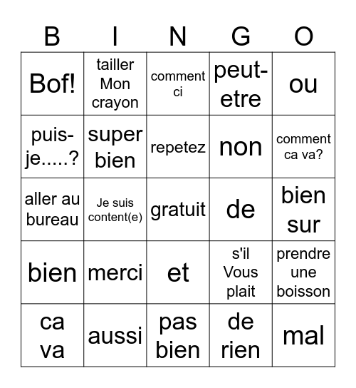 Caleb Funjoh Bingo Card