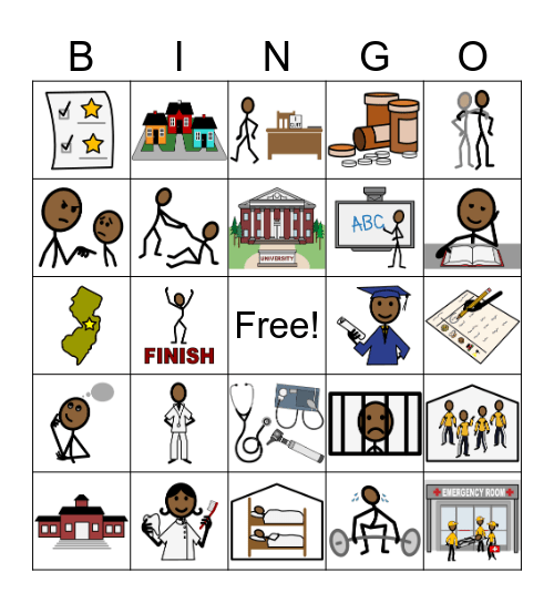 We Beat the Streets Bingo Card