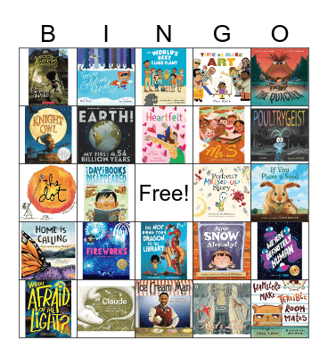 Book BINGO Card