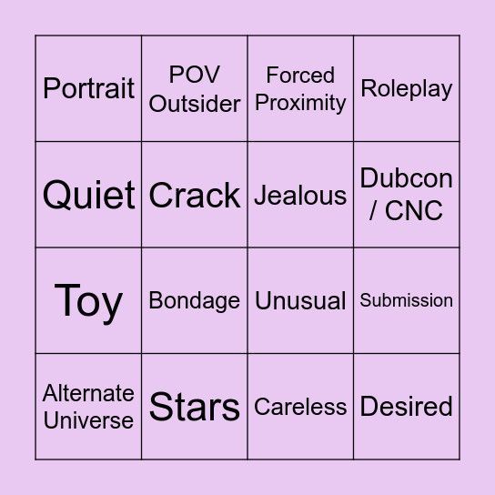 Hollanova Week Bingo Card