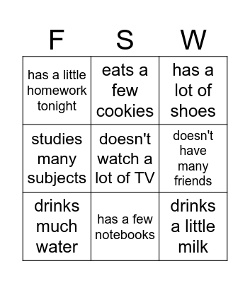 Find someone who... Bingo Card