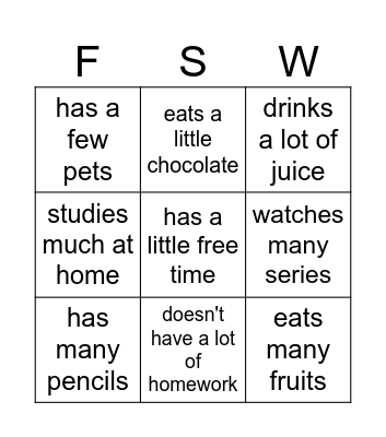 Find someone who... Bingo Card