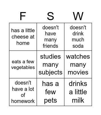 Find someone who... Bingo Card