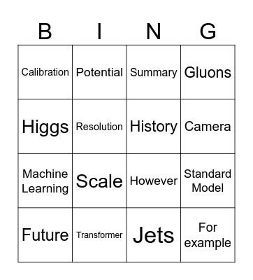 PhD Defense - Arnau Bingo Card