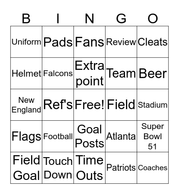 Volkart May Bingo Card