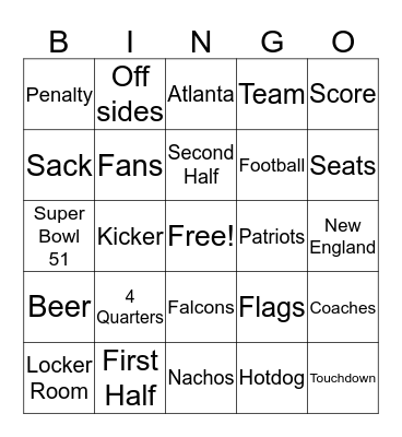 Volkart May Bingo Card