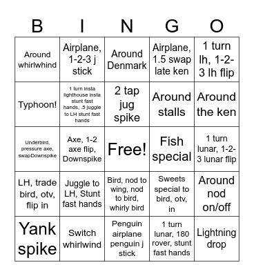 DAT BINGO Card