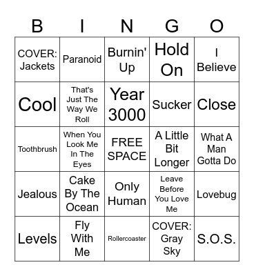 The Family Biz Bingo Card