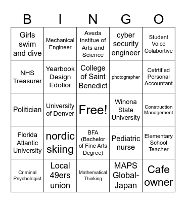 2026 National Decision Day Bingo Card