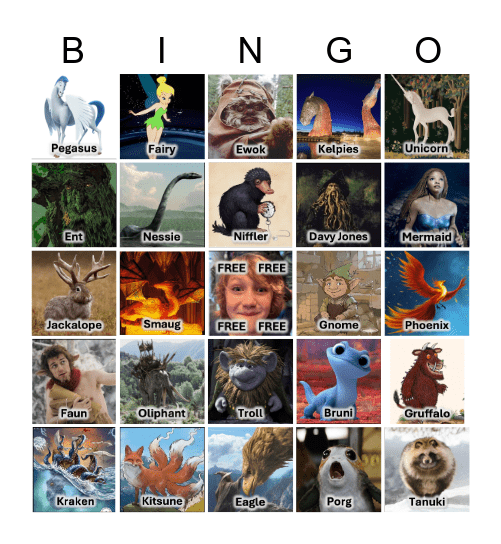 Birthday Bingo Card